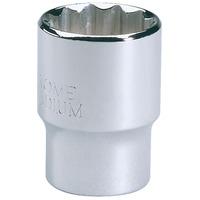 Draper Expert 11886 23mm 1/2\" Square Drive Bi-hexagon Hi-torq Socket
