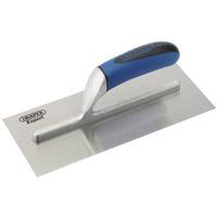 draper expert 9786 soft grip stainless steel plastering trowel 455