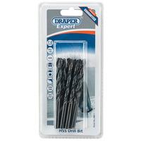 draper expert 38811 70mm hss twist drill pack 10