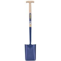 Draper 10878 Solid Forged Tee Handled Trenching Shovel with Ash Shaft
