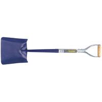 draper 52956 solid forged square mouth shovel with ash shaft and m