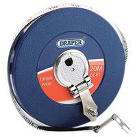 draper expert 88215 fibreglass field measuring tape 20m66ft