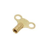 Draper 73965 Pair of Brass Radiator Keys