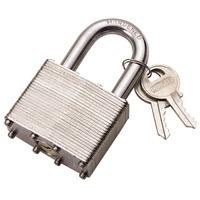 draper 14019 30mm laminated steel padlock