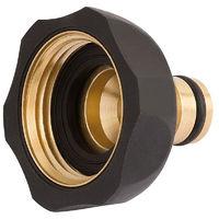 Draper 1\' Brass & Rubber Tap Connector