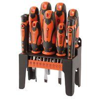 Draper 29886 21pc S.driver Set+stand Orange