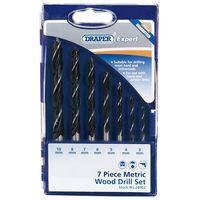 Draper Draper DS7WA Expert 7 Piece Metric Wood Drill Bit Set