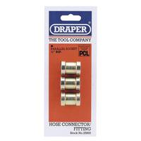 draper 25865 14 bsp pcl parallel union nut socket pack of 3