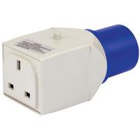 Draper 8653 230V 13A to 16A Moulded Adaptor