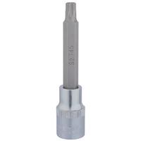 draper t45 x 100mm 12 square drive tx star socket bit