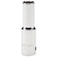 Draper 27084 12mm 1/2-inch Drive Deep Socket