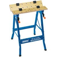 draper 9951 600mm tilt and clamp fold down workbench