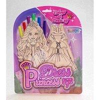 Dress Princess Up Colour & Dress Up!