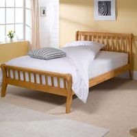 Dreamworks Beds Milan 4FT Small Double Wooden Bedstead