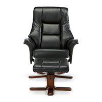 Drammen Massage Recliner Chair Black