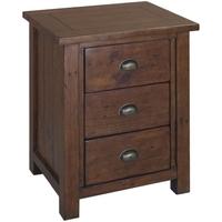 driftwood reclaimed pine bedside cabinet