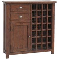 driftwood reclaimed pine wine cabinet