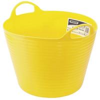 Draper 49101 28l Multi Purpose Flexible Bucket - Yellow