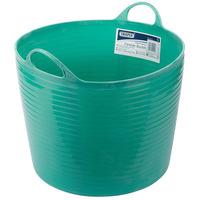 draper 49099 42l multi purpose flexible bucket green