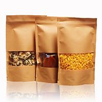 dried fruit tea baking paper bags ziplock bags kraft paper food bags a ...