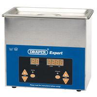 draper draper uct3l 3 litre ultrasonic cleaning tank