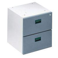 DRAWER UNIT TRIPLE DK GREY DRAWERS 420x420x430mm