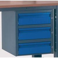 DRAWER UNIT - TREBLE FOR ASSEMBLY BENCH