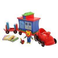 driver dan 13 x 40 x 25cm story telling train muticolour