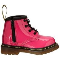 Dr Martens Brooklee B Boots - Hot Pink Patent