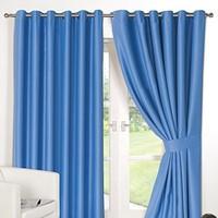 dreamscene ring top fully lined pair thermal blackout eyelet curtain d ...