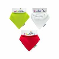 dribble ons christmas bandana bib red green white 3 pack gift wrap ava ...