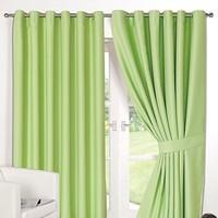 dreamscene ring top fully lined pair thermal blackout eyelet curtain s ...