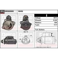 DRS8990 Remy Starter Motor Oe Quality