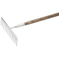 draper expert 44977 stainless garden rake with fsc certified ash handl ...