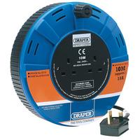 draper 26338 10m twin extension cable reel