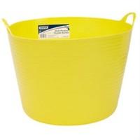 Draper 22306 60L Multi-Purpose Flexible Bucket - Yellow