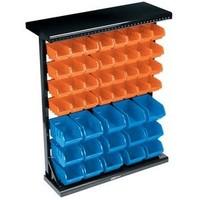 draper 07618 storage bin set and stand 47 pieces