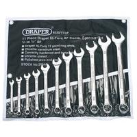 Draper 29546 11-Piece Hi-Torq AF Combination Wrench Set