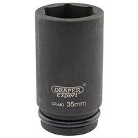 Draper Expert 05066 35mm 3/ 4-inch Square Drive Hi Torq 6-Point Deep Impact Socket