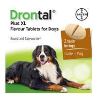 Drontal Plus XL Worming Tablets For Dogs