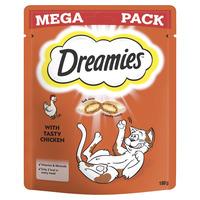 Dreamies Cat Treats Chicken Mega Pack 180g