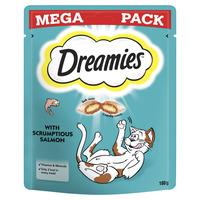 Dreamies Cat Treats Salmon Mega Pack 180g