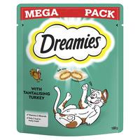 Dreamies Cat Treats Turkey Mega Pack 180g