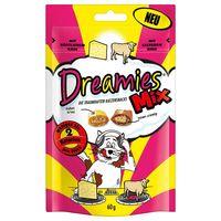 dreamies mix cat treats 60g saver pack 6 x chicken cheese
