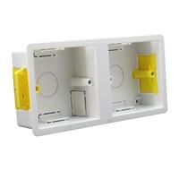 Dry lining boxes 2 Gang 35mm Dual Box - E48135