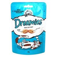 Dreamies Mix Salmon&cheese 60g Clipstrip (Pack of 8)