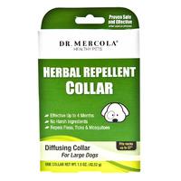 dr mercola healthy pets herbal repellent collar large dogs