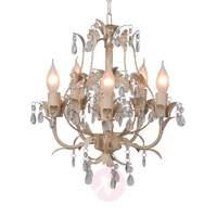 Drome chandelier, 5-bulb