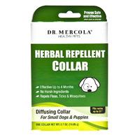 Dr Mercola Healthy Pets Herbal Repellent Collar -Small Dogs & Puppies
