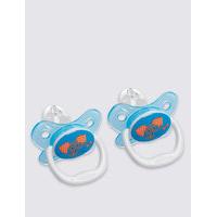 dr browns twin pack orthodontic soother 6 12 months